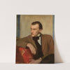 Portrait of Włodzimierz Perzyński, writer by Wojciech Weiss