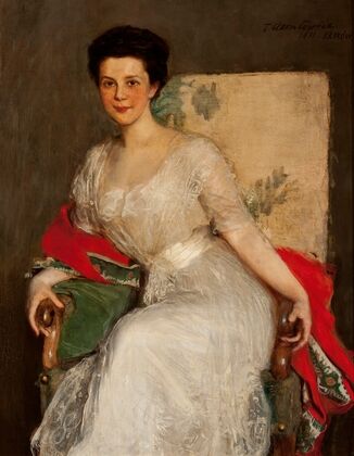 Portrait of Zofia Brzeska (1911)