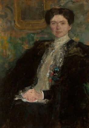 Portrait of Zofia Kirkor-Kiedroń née Grabska (1872–1952) (between 1903 and 1905)