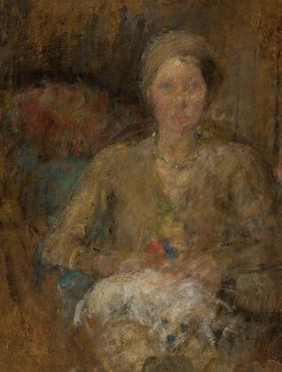 Portrait of Zofia Kulaszyńska (1930)