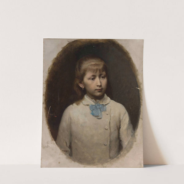 Portrait of Zosia Kraszewska (1863–) by Leopold Horowitz