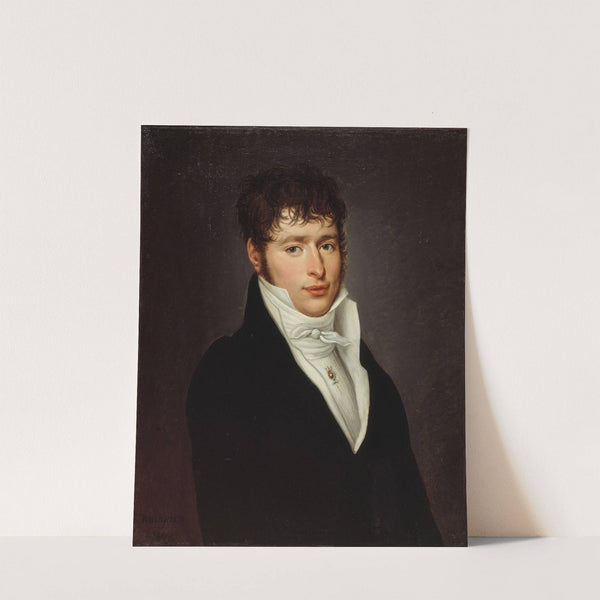 Portrait présumé de Jean Elleviou (1769-1842), premier chanteur à l&#039;Opéra-Comique by Désiré Adelaïde Charles Maignen de Sainte-Marie