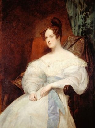 Portrait prÃ©sumÃ© de la princesse Louise d’OrlÃ©ans
