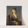 Portrait présumé de Lucile Desmoulins (1790) by Louis Léopold Boilly