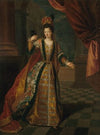 Portrait présumé de Mademoiselle de Nantes (Louise-Françoise de Bourbon, 1673-1743), en costume de bal