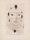 Portrait Sketch of a Costumed Lady