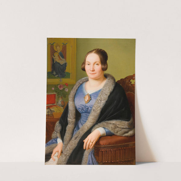 Portrait Soist Margarete (1849) by Franz Ittenbach