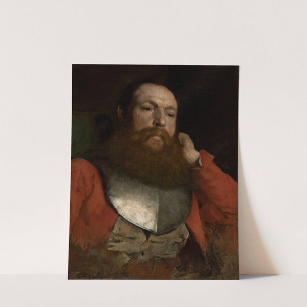 Portrait study (1870 - 1872) by Aleksander Gierymski