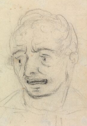 Portrait Study of a Man’s Facial Expression