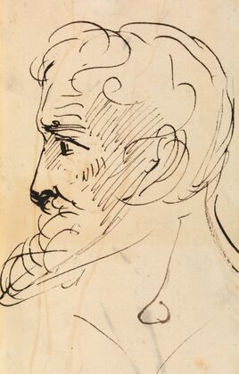 Portrait Study, of a Man’s Profile