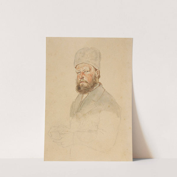 Portrait study of Aleksander Branicki (1872) by Juliusz Kossak