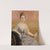Portrait Study Of Countess Augusta Lewenhaupt (1887) by Albert Edelfelt
