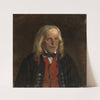 Portrait Study of the Farmer Jan Sandve (1871) by Adolph Tidemand
