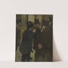 Portraits At The Stock Exchange (1878 - 1879) by Edgar Degas