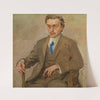 Porträt Adolf Loos (1910) by Max Oppenheimer