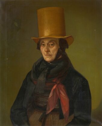 Porträt der Scholastika Rombach, geb. Fehrenbach (1840)
