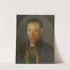 Porträt eines Bauern by Franz Gasser