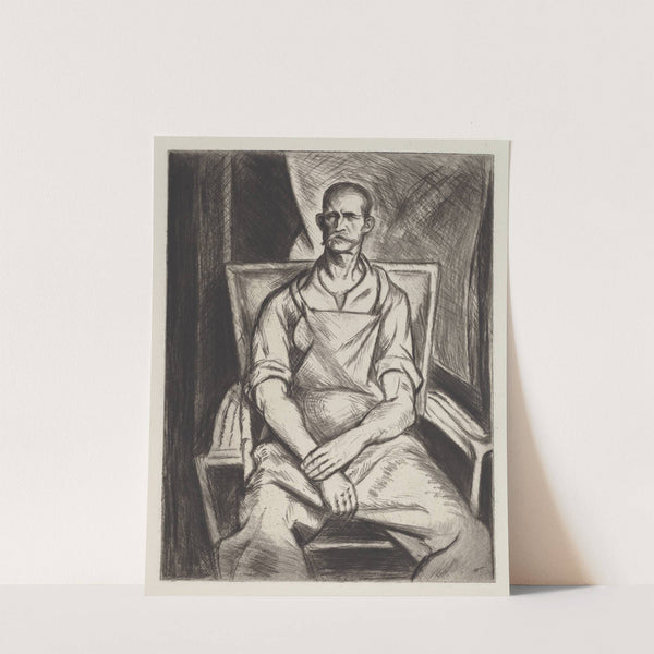Portrat of Joseph Boston, Laborer (1932) by Samuel Pullman
