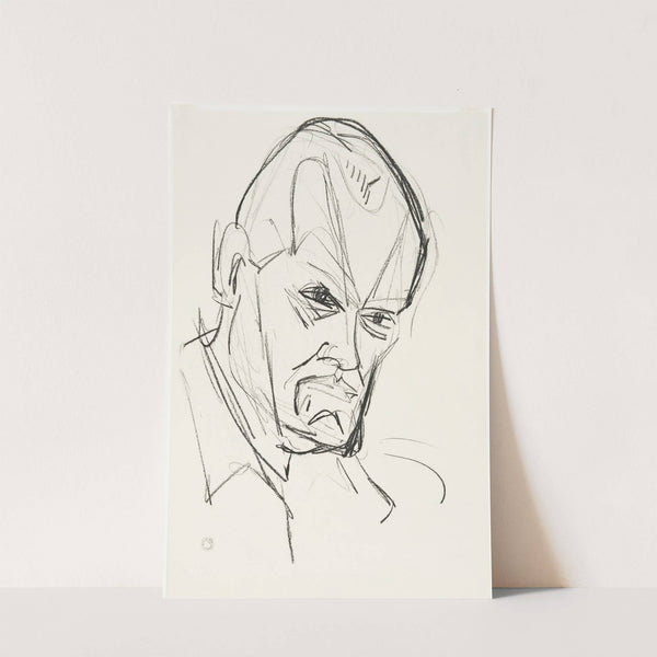 Porträt Otto Rühle by Hermann Scherer