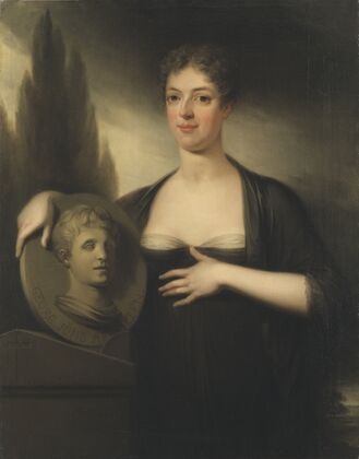 Porträtt av Christina Maria von Hermanson (1768-1810)