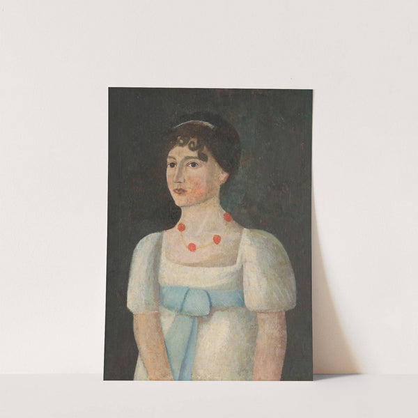 Portrét grófky Kubínyi by Ján Nepomuk Drengubjak