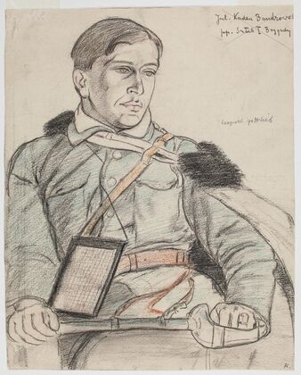 Portret Juliusza Kaden-Bandrowskiego, podporucznika piechoty Legionów Polskich (1915)