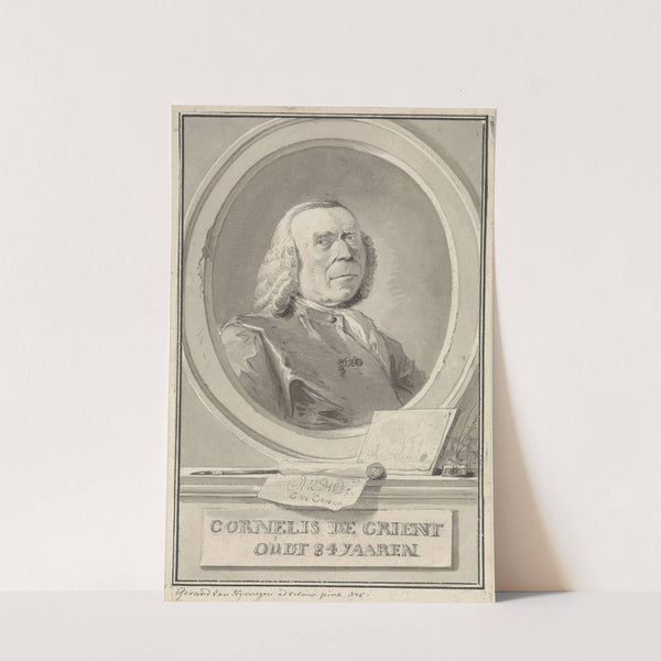 Portret van Cornelis de Grient by Gerard van Nijmegen