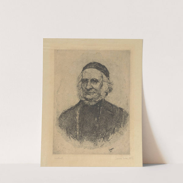 Portret van de Scandinaafse botanicus Elias Fries by James Ensor