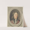 Portret van de schilder Lambert van Straaten by Tako Hajo Jelgersma