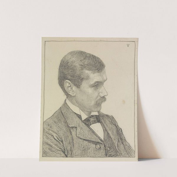 Portret van de schrijver Frederik Willem van Eeden by Jan Veth