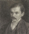 Portret van de schrijver Frederik Willem van Eeden.