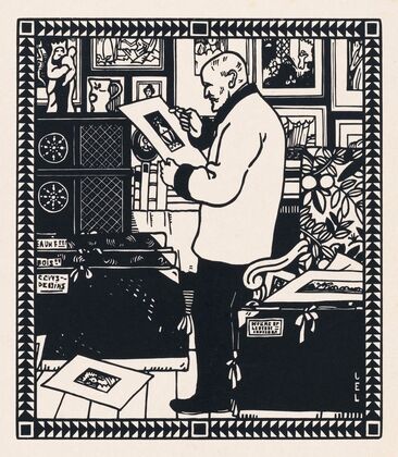 Portret van de verzamelaar Alphonse Lotz-Brissonneau