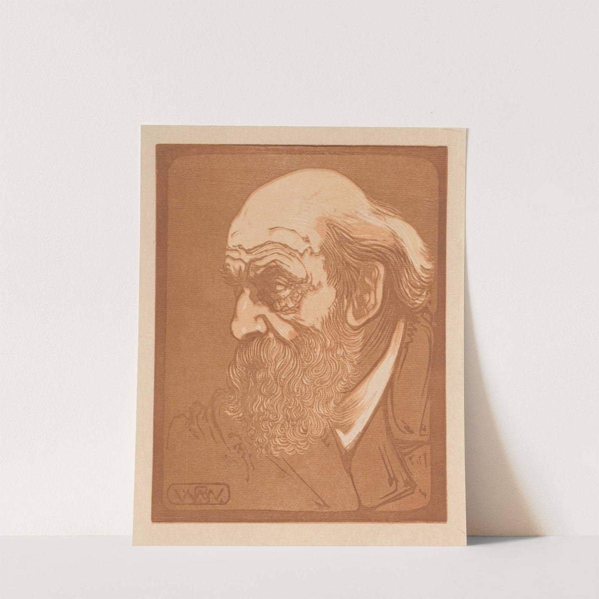 Portret van Dr. P.J.H. Cuypers (1917) by Bernard Willem Wierink