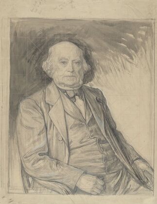 Portret van ds. A.J.P. Oort