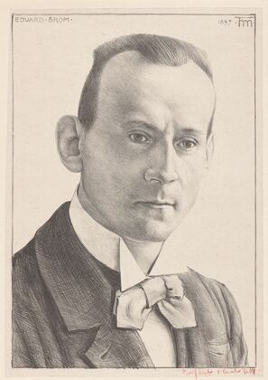 Portret van Eduard Brom