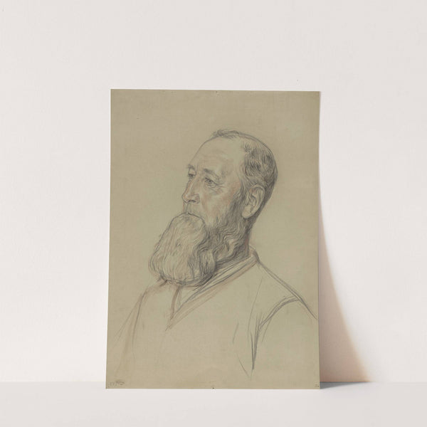 Portret van een eierboer uit Broek by Jan Veth