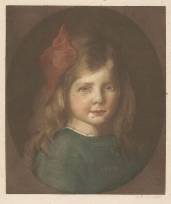Portret van een onbekend meisje