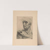 Portret van een onbekende man (1878 - 1943) by Willem van Konijnenburg