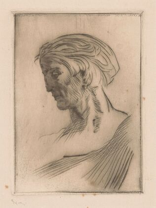 Portret van een onbekende man