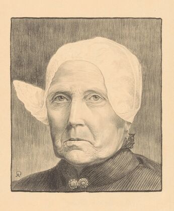 Portret van een onbekende vrouw (1893 - 1939)