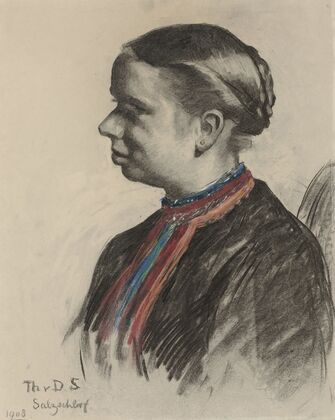 Portret van een Oostenrijkse