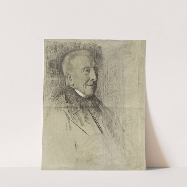 Portret van een oude heer, naar rechts by Thérèse Schwartze