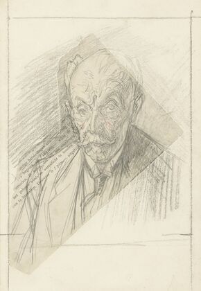 Portret van een oudere man