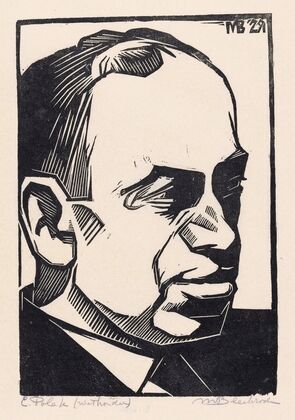 Portret van Eliazer Polak