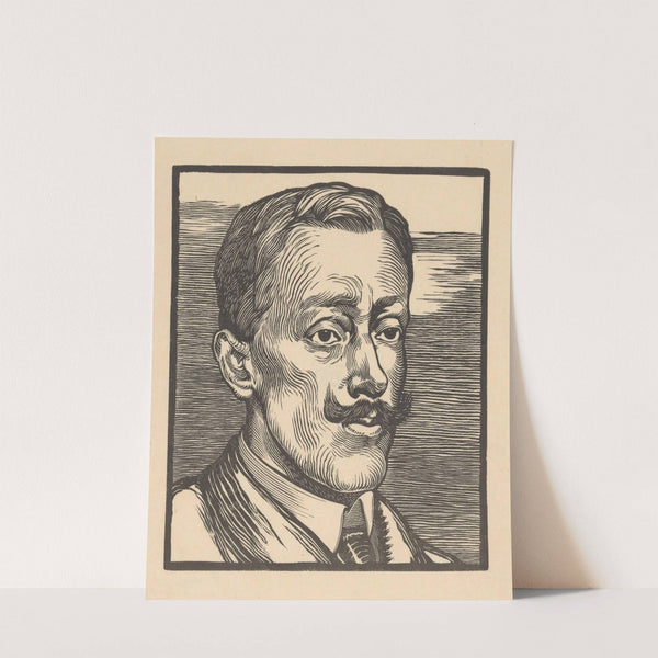 Portret van François Gérard Waller by Johannes Josephus Aarts