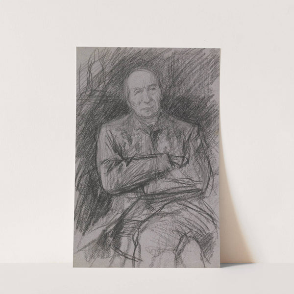 Portret van Frederik W. van Eeden by Jan Veth