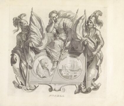 Portret van Giovanni Barbarigo en de personificatie van Vertrouwen of Veiligheid (1673-1743) — size preview