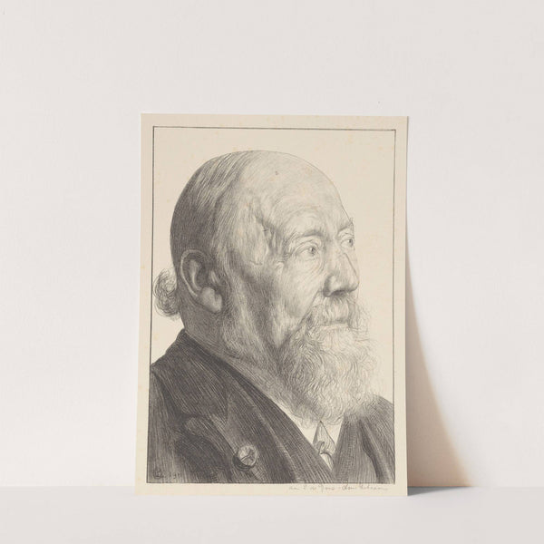Portret van Hendrik Willem Mesdag (1911) by Chris Lebeau