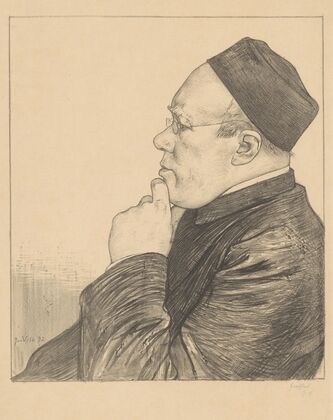 Portret van Herman Johannes Aloysius Maria Schaepman