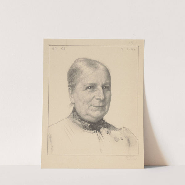 Portret van Hester den Tex-Boissevain by Jan Veth